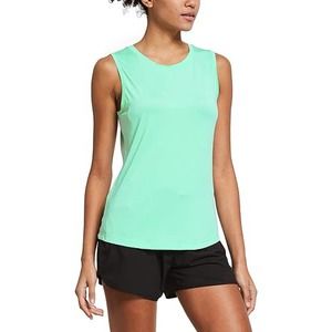 BALEAF Workout Tank Top Sleeveless Yoga Top Pickleball Sports Gym Exercise S NEW